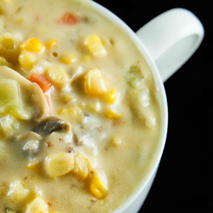 Cream of corn soup