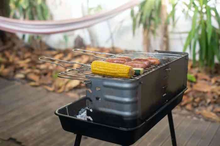 Tasty bbq corn on the cob