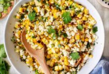 Mexican street corn chicken salad