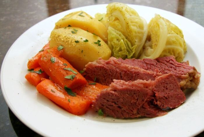 Corned beef and cabbage i