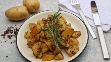 Country style fried potatoes