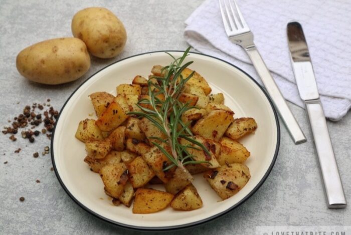 Country style fried potatoes