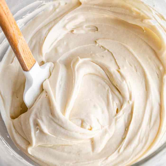 Frosting cheese cream recipe cake