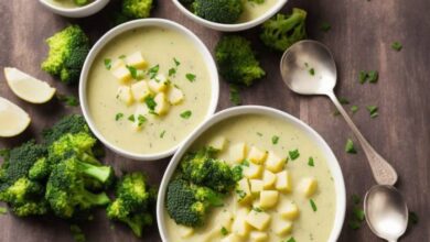 Best cream of broccoli and potato soup