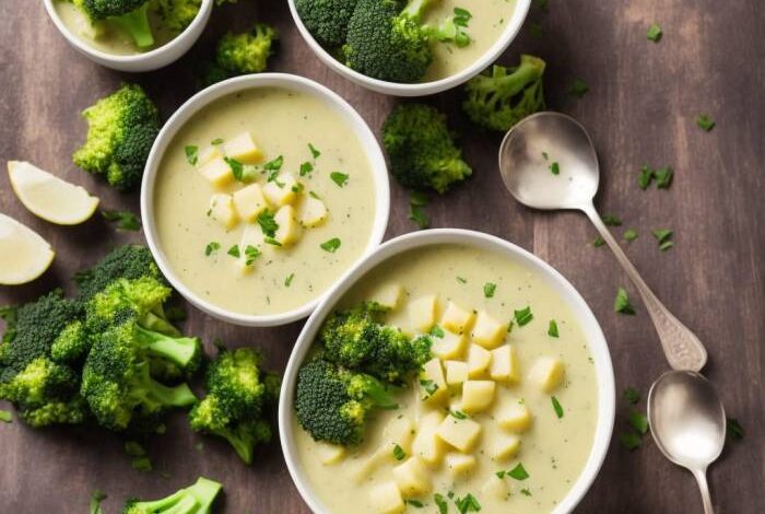 Best cream of broccoli and potato soup