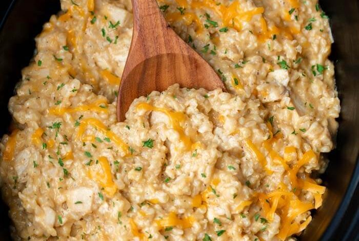 Homey chicken and rice casserole