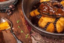 Apple and brown sugar corned beef