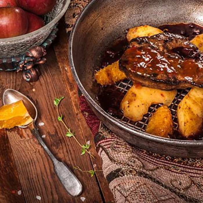 Apple and brown sugar corned beef