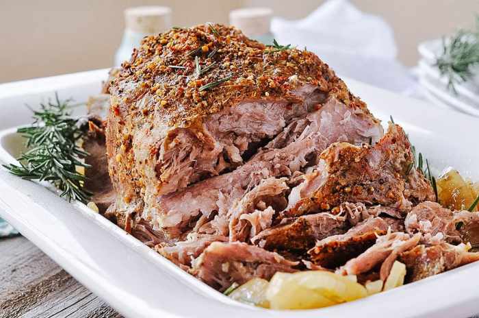 Slow cooker pork roast