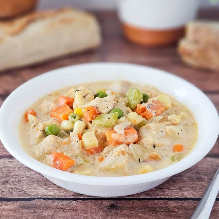 Instant pot chicken pot pie crustless and gluten free