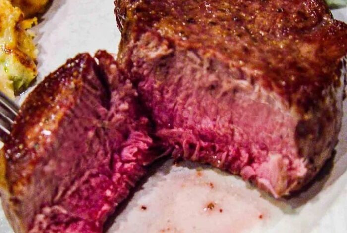 Perfect pan seared filet mignon