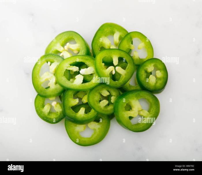 Crunchy air fried jalapeno slices