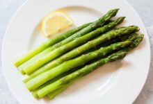 The best steamed asparagus