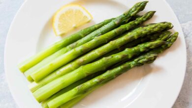 The best steamed asparagus