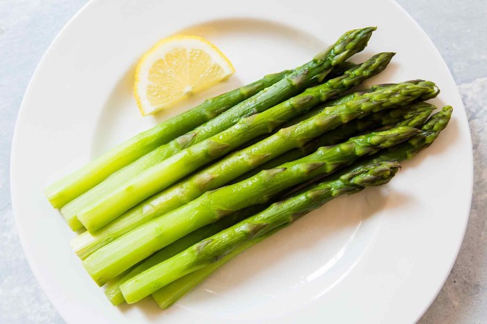 The best steamed asparagus