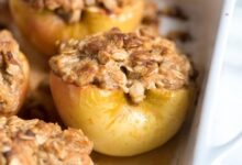 Delicious cinnamon baked apples