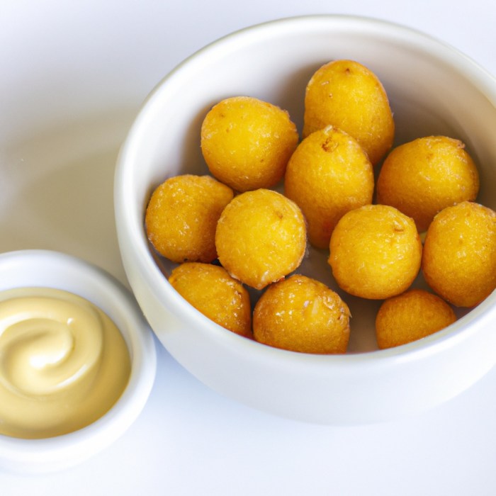 Deep fried corn meal sticks sorullitos de maiz with dipping sauce