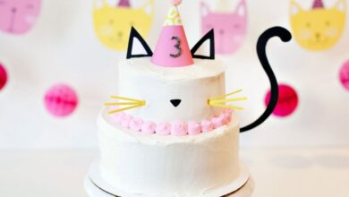 Birthday cake for your cat