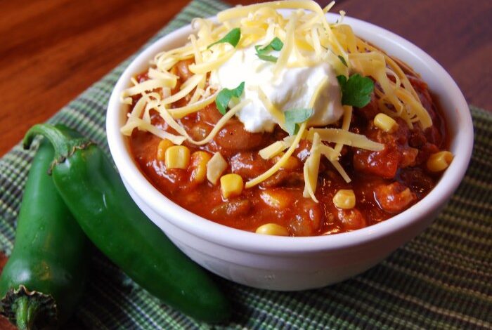 The best turkey chili