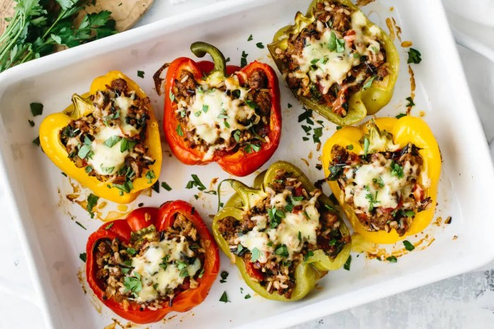 Chef johns stuffed peppers