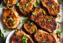 Easy caramelized onion pork chops