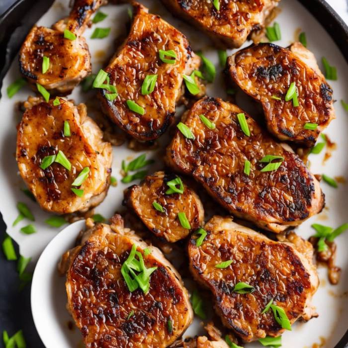 Easy caramelized onion pork chops