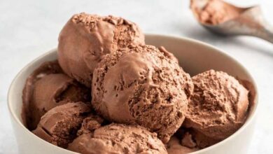 Very chocolate ice cream