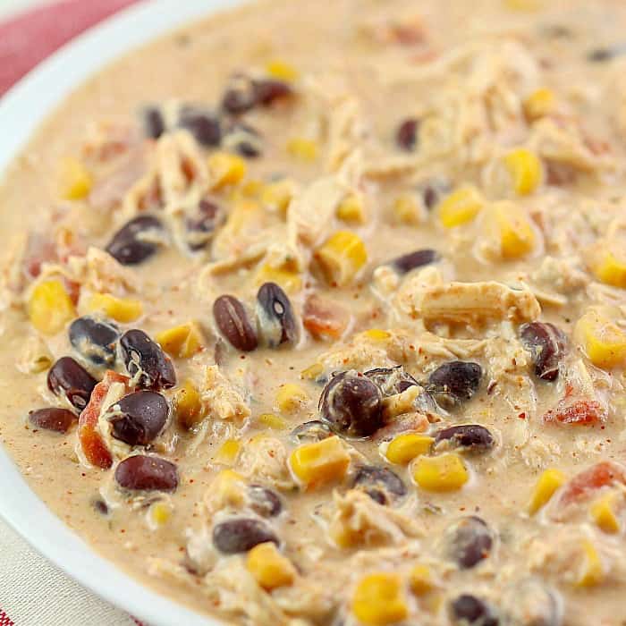 Crock pot chicken chili