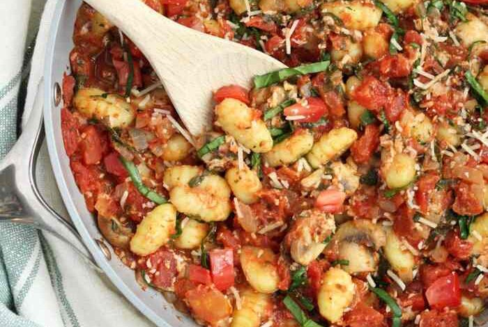 Easy dinners that start with gnocchi