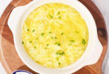 Easy egg drop soup