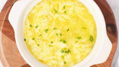 Easy egg drop soup