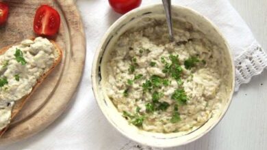 Vegan romanian eggplant bake