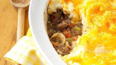 Easy mashed potato casserole