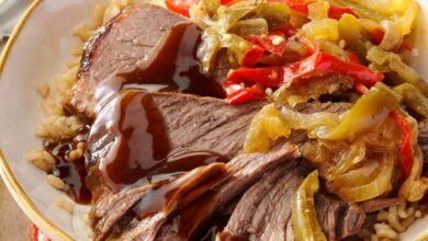 Slow cooker pepper steak ii