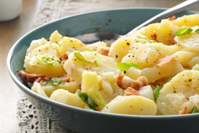 Potato salad german kartoffel