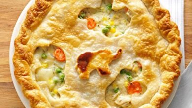 Make ahead chicken pot pie