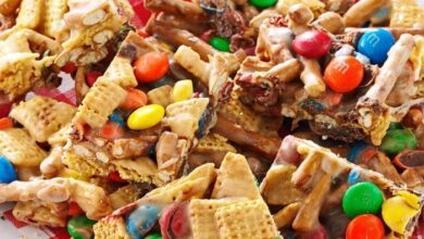 No bake snack mix