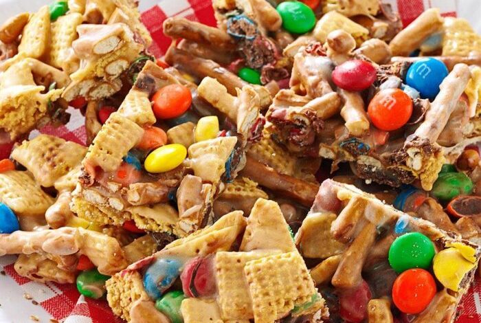 No bake snack mix