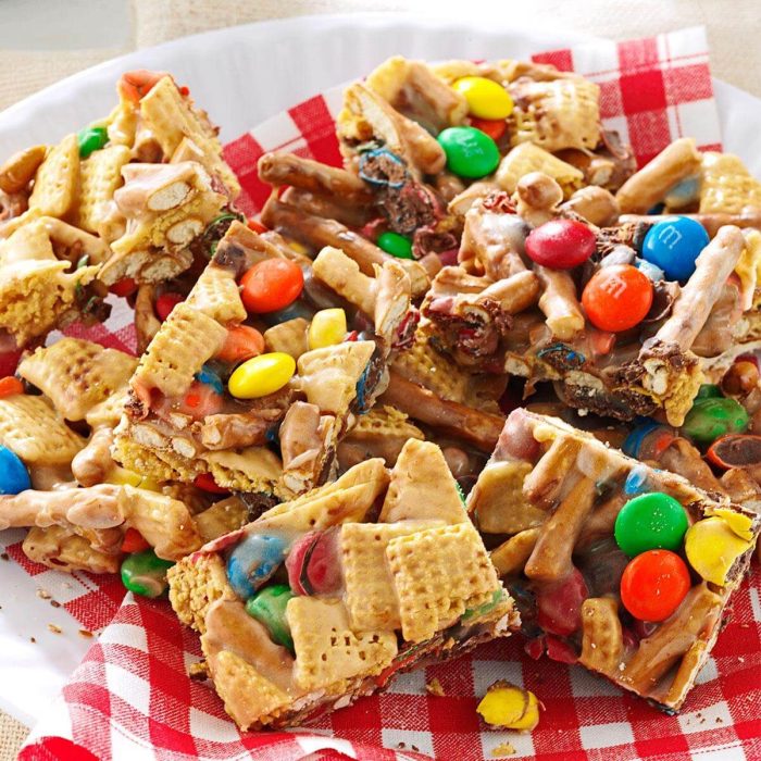 No bake snack mix