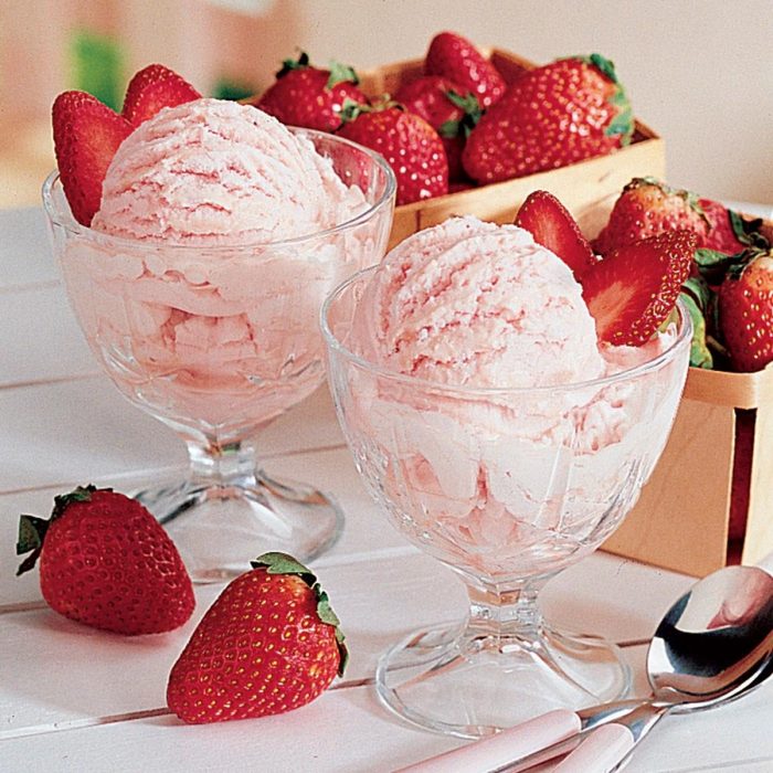 Chef johns strawberry ice cream