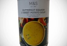 Butternut squash sweet potato soup