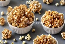 Easy caramel popcorn balls