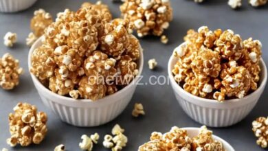 Easy caramel popcorn balls