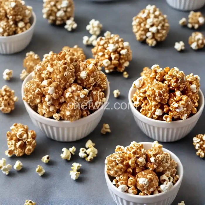 Easy caramel popcorn balls