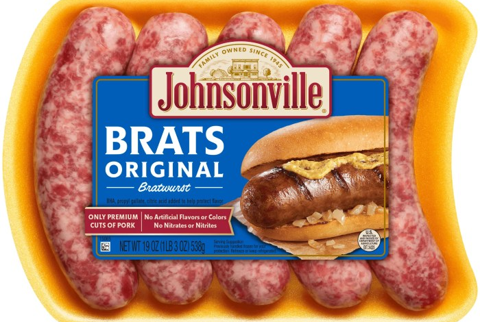 Johnsonville brat hot tub