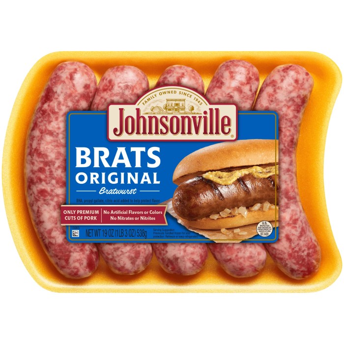 Johnsonville brat hot tub