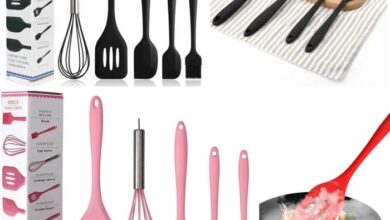 M kitchen world silicone spatula set sale amazon