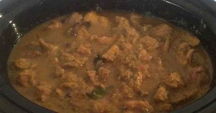 Mutton varuval malaysian indian style goat curry