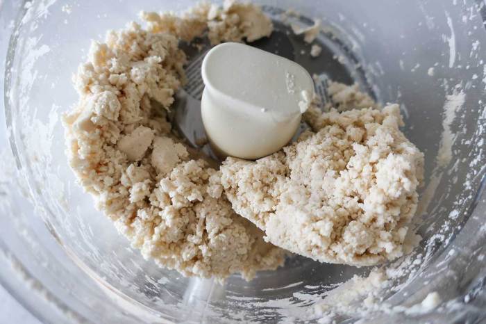 Flaky food processor pie crust