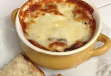 Rich and simple french onion soup